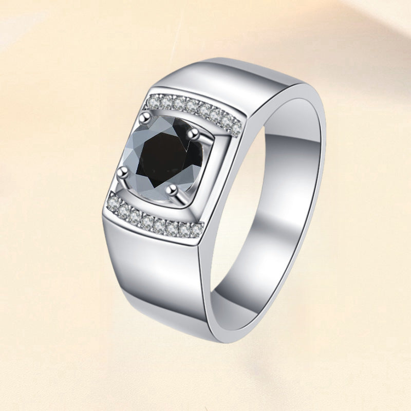 Damenring mit zartem, runden Pink-Zirkonia und funkelndem Design Shop Nory