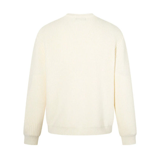 Herren Feinstrickpullover mit Rundhalsausschnitt und geripptem Strukturstrick Shop Nory