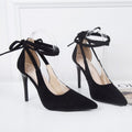 Damen High-Heels mit transparentem Knöchel