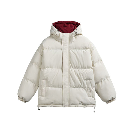 Damen Wattierte Kapuzen‑Steppjacke im Oversize‑Pufferschnitt mit Tunnelzugbund Shop Nory