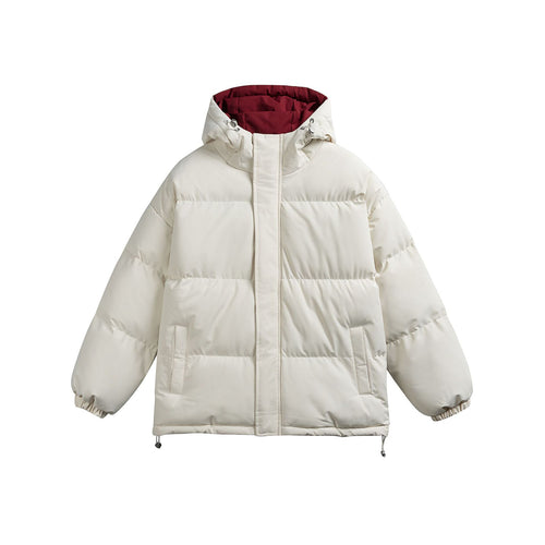 Damen Wattierte Kapuzen‑Steppjacke im Oversize‑Pufferschnitt mit Tunnelzugbund Shop Nory