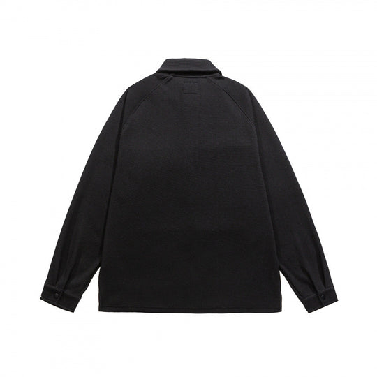 Herren Waffelstrick-Halbzip-Pullover mit Polokragen Shop Nory