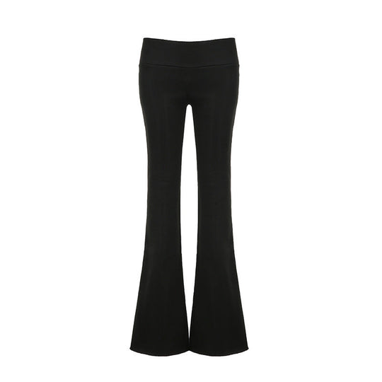 Damen Leggings mit ausgestelltem Bein