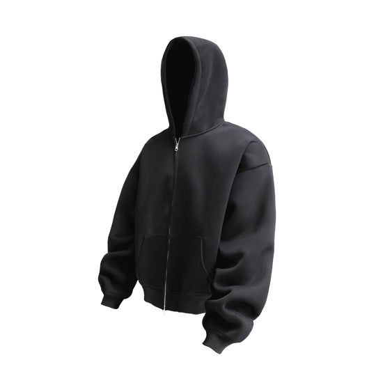 Unisex Oversized Kapuzen-Zipjacke mit Thermalfleece und Kängurutasche Shop Nory