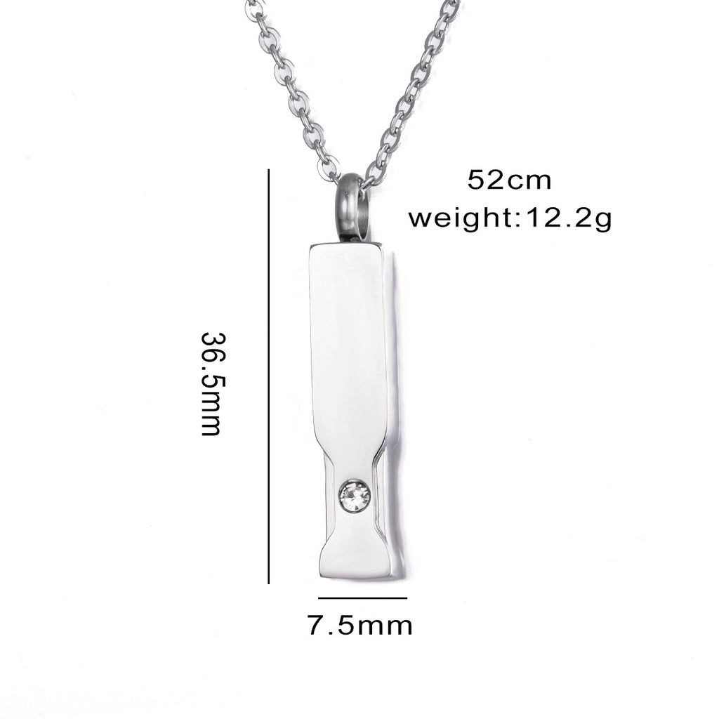 Damen eleganter Medaillon-Anhänger mit funkelndem Kristall und zeitloser Kette Shop Nory