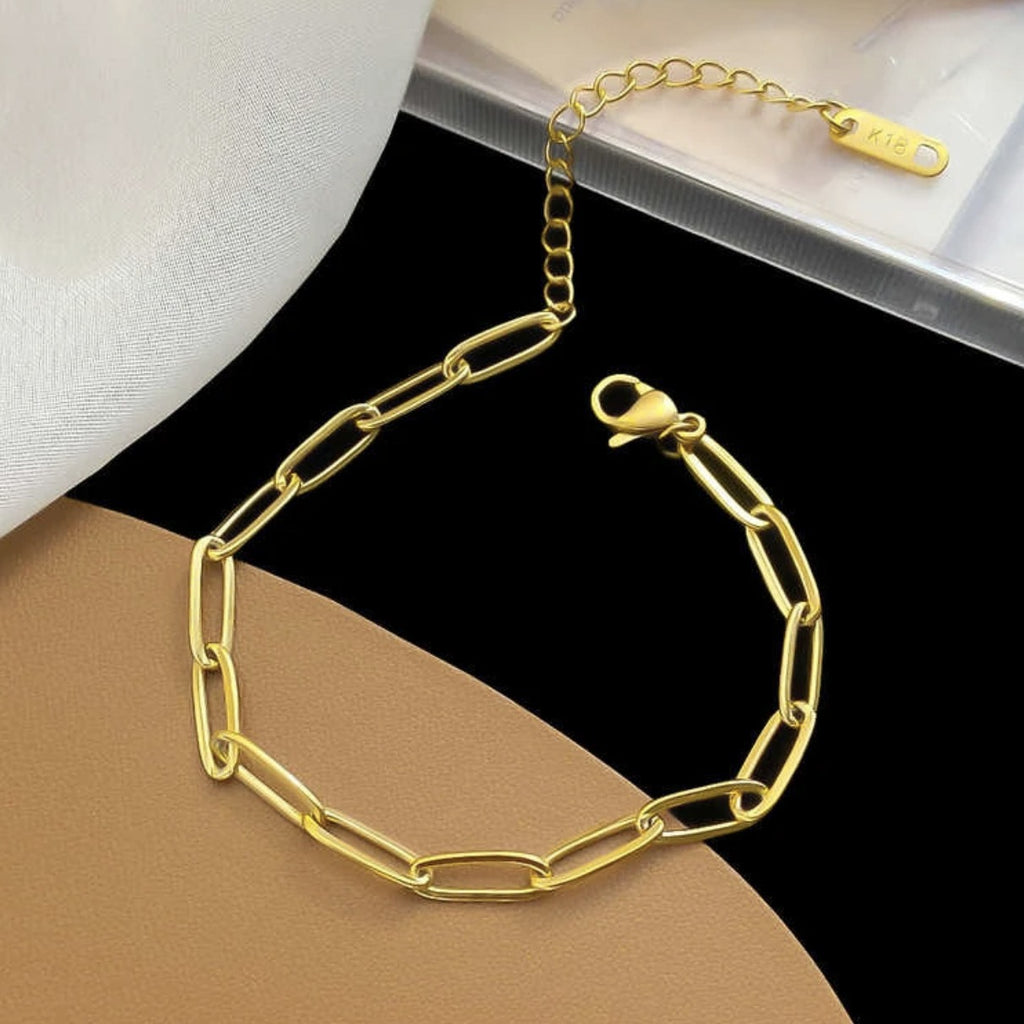 Damen zeitgenössisches Gliederkette Armband Shop Nory
