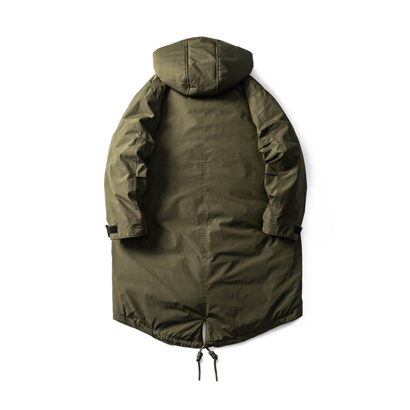 Herren Wasserdichter Thermo-Parka mit verlängerter Rückenpartie und Kapuze Shop Nory