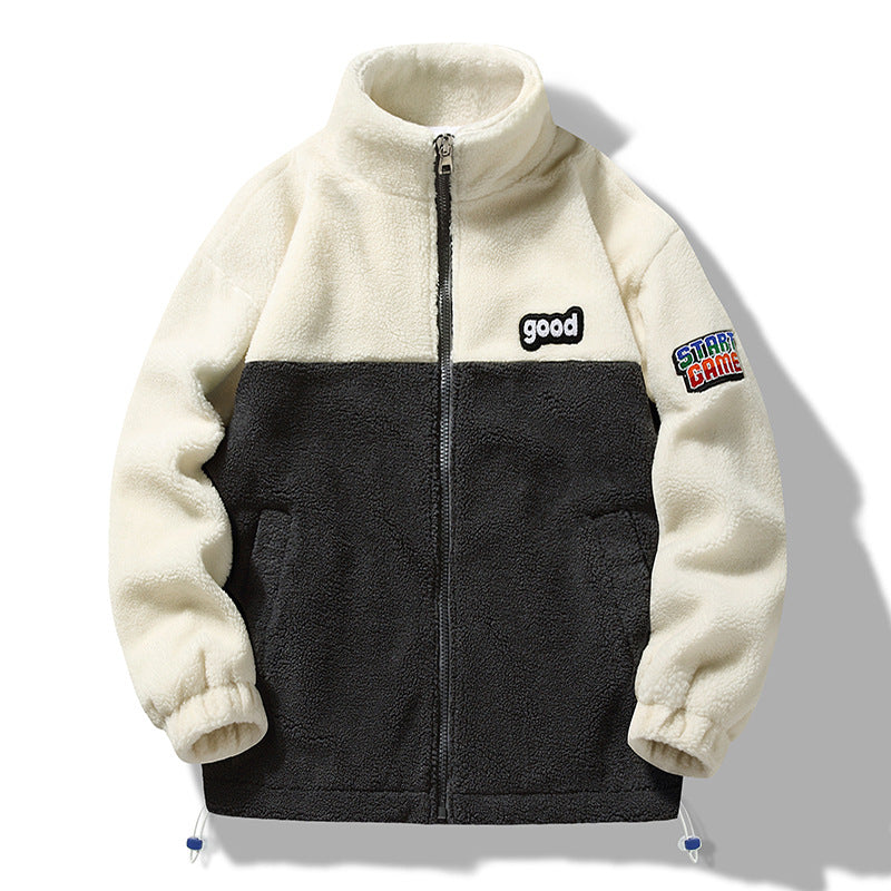 Herren Gemütliche Fleecejacke mit Kapuze Shop Nory