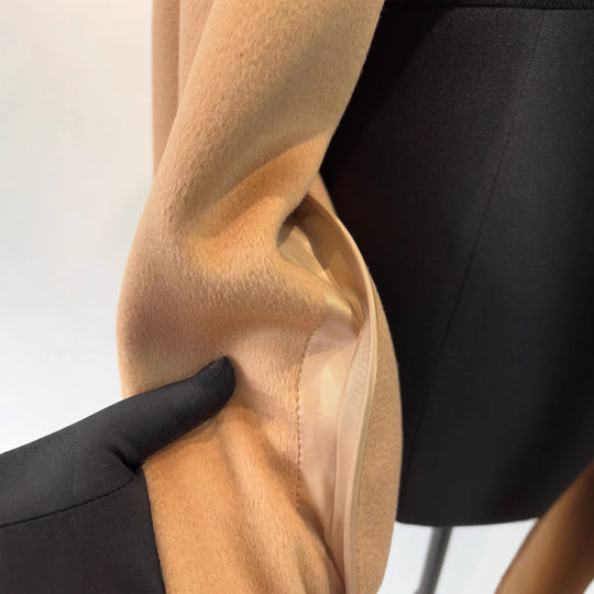 Damen Eleganter Maßgeschneiderter Wickelmantel Shop Nory