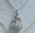 Damen kunstvoller Buddha-Anhänger mit Zirkonia-Verzierung Shop Nory