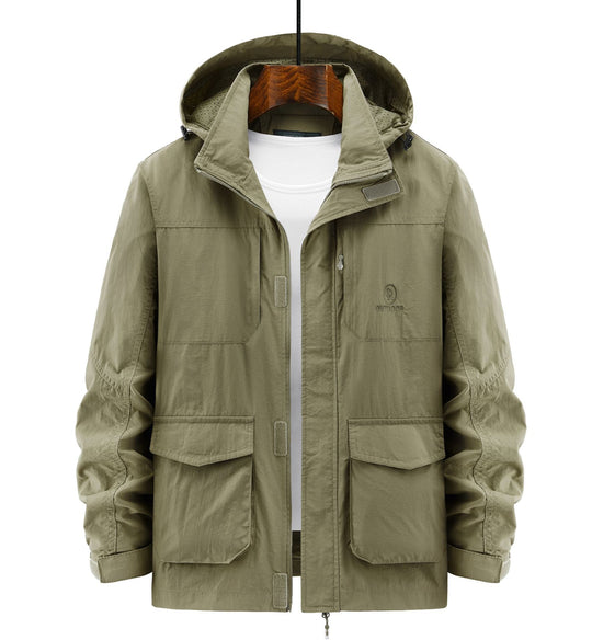 Herren Robuste Wetterjacke mit praktischen Taschen Shop Nory