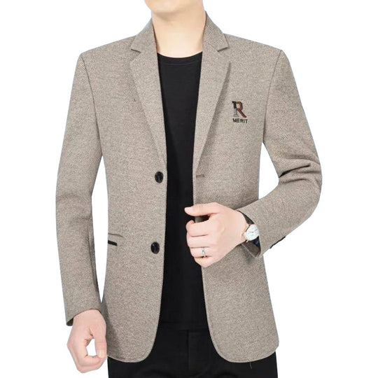 Herren Sakko Slim-Fit aus strukturierter Wollmischung mit kontrastiertem Innenfutter Shop Nory