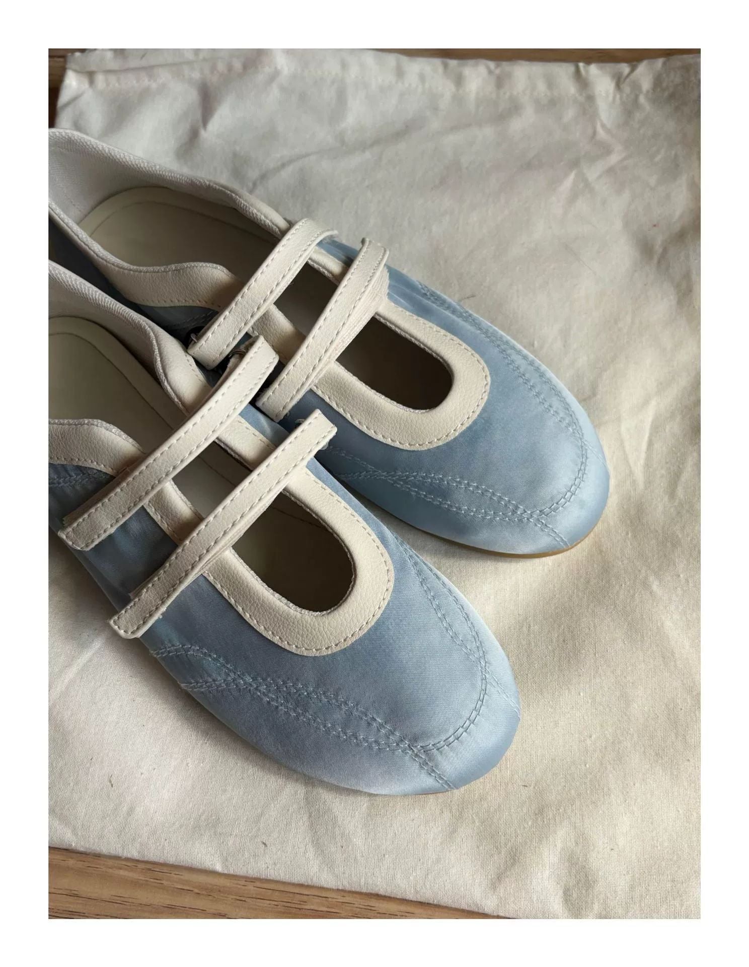 Damen Ballerina-Slipper mit verstellbarem Riemen und komfortablem Innenfutter