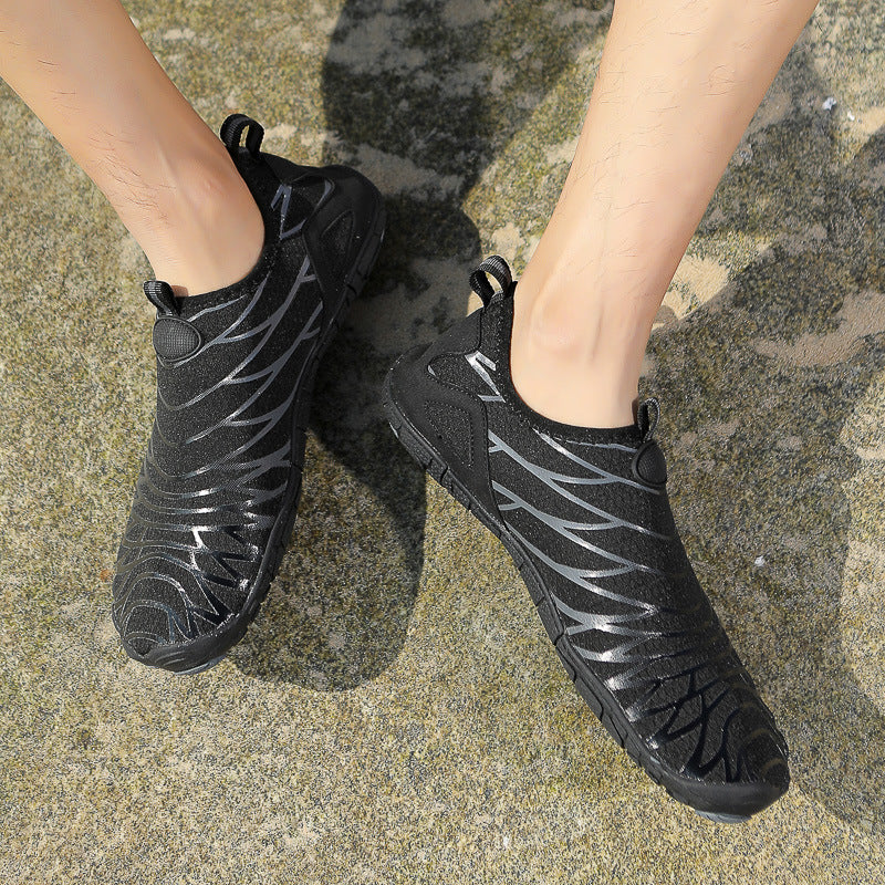 Damen Wassersport Aquaschuhe mit wasserabweisendem Obermaterial und rutschfester Sohle