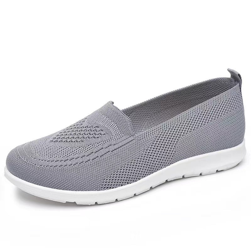 Damen Atmungsaktive Slip-On Freizeitschuhe mit flexiblem Design Shopnory