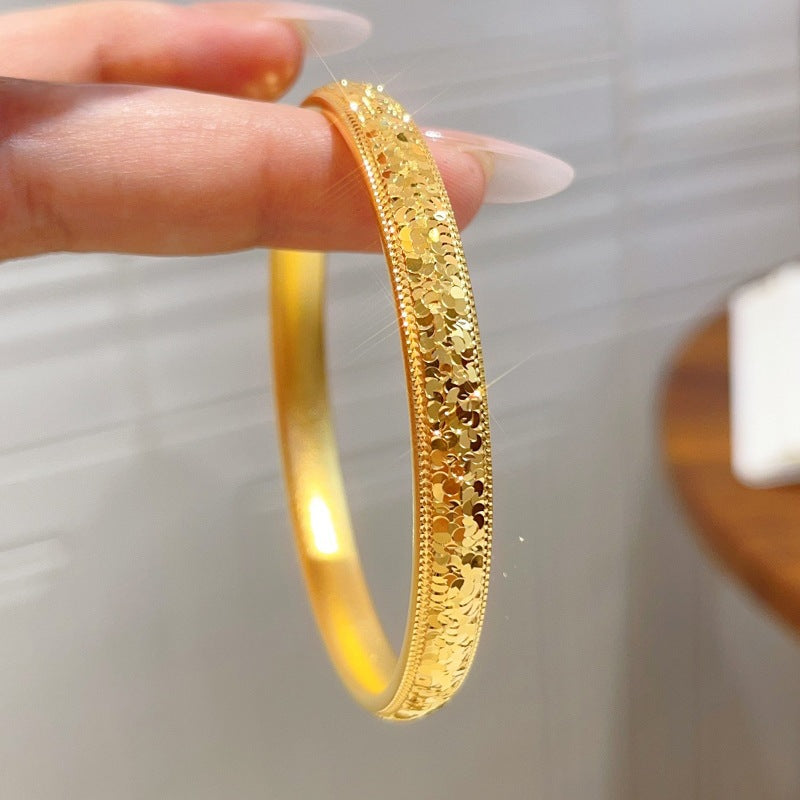 Damen Glänzender Armreif mit funkelnden Akzenten Shop Nory
