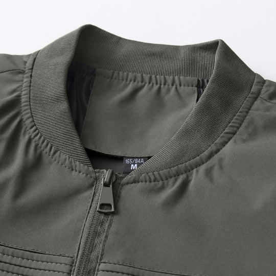 Herren Modische Bomberjacke mit praktischem Reißverschluss Shop Nory