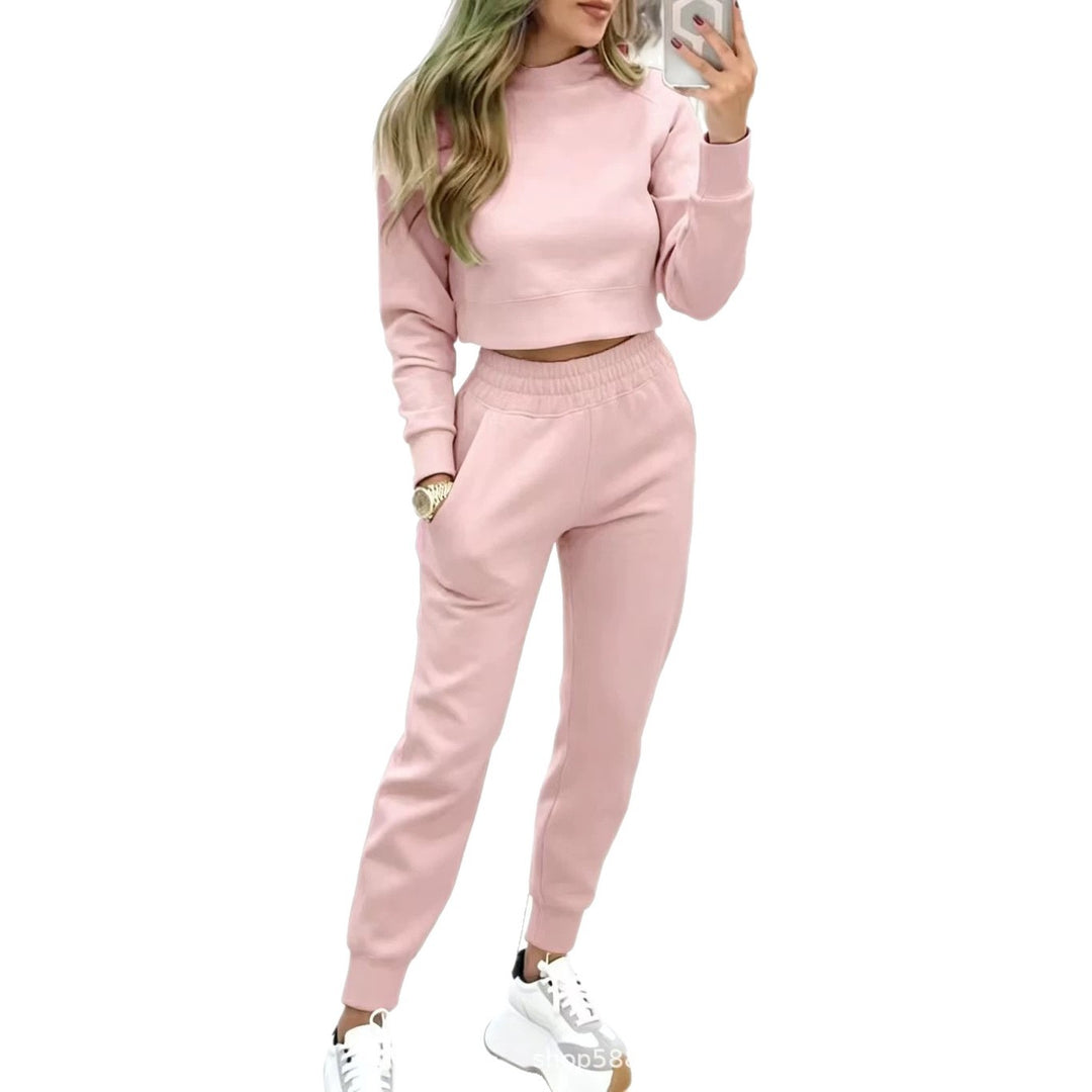 Damen Modischer Sweater und Jogginghose Set Shop Nory