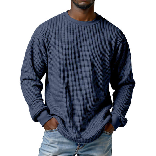 Herren Urbaner Pullover mit Waffelstruktur Shop Nory