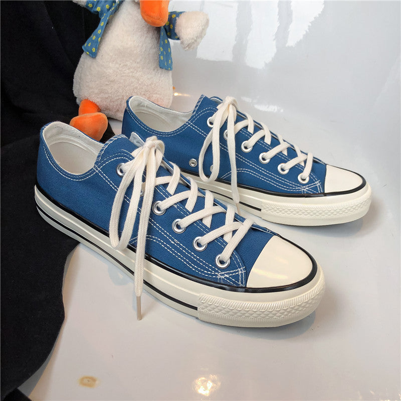 Damen Leichte Canvas-Sneaker mit rutschfester Sohle