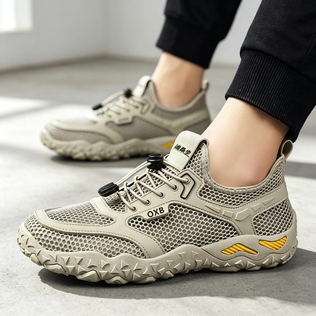 Herren Atmungsaktive Mesh-Sneaker mit Schnellschnürsystem Shop Nory