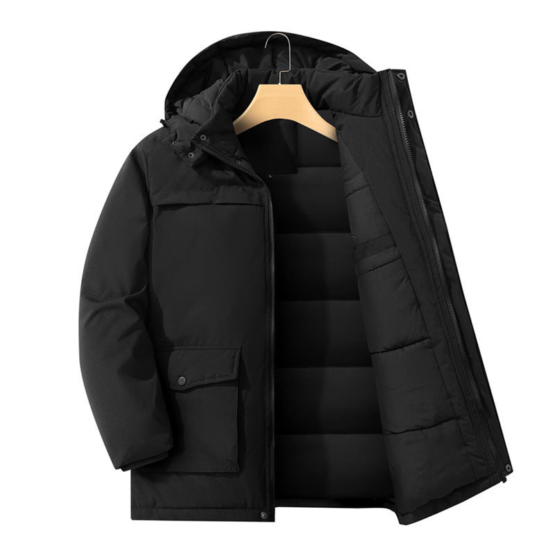 Herren Thermo-Parka mit kuscheligem Kunstfellinnenfutter und abnehmbarer Kapuze Shop Nory