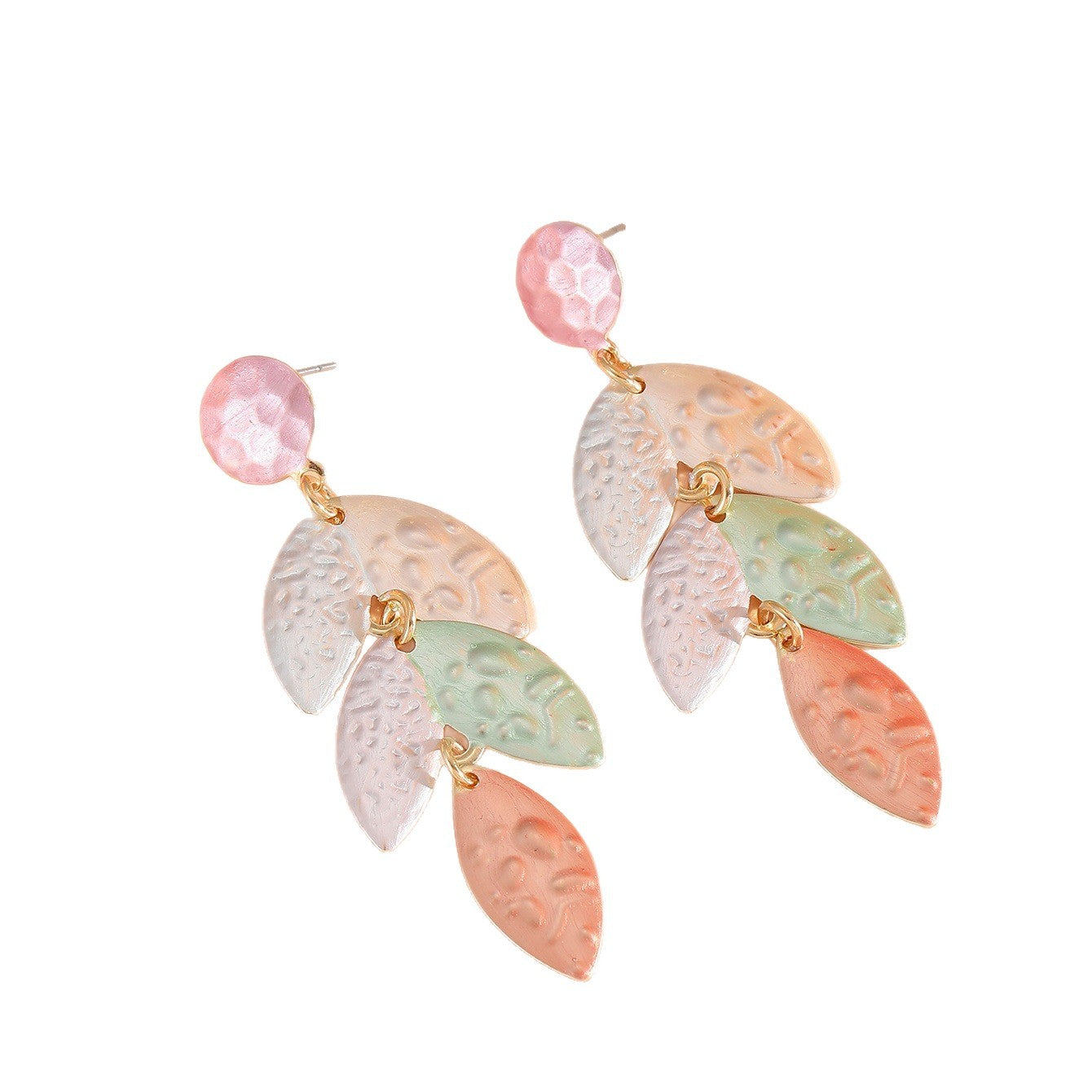 Damen Ohrstecker im floralen Design aus hochwertigem Metall Shop Nory