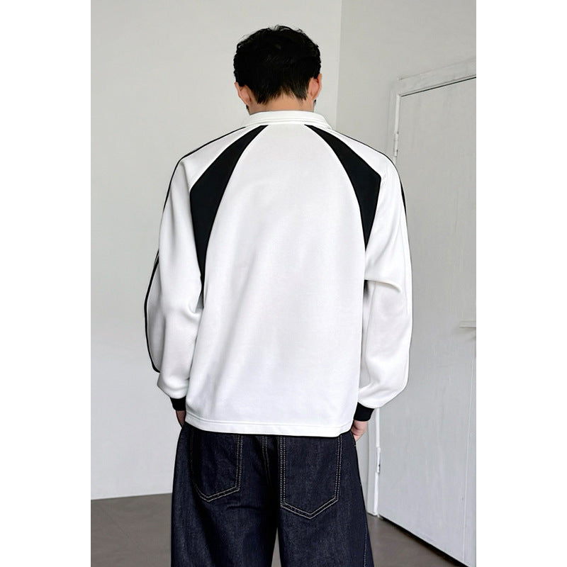 Herren Sportliches Zip-Pullover Shop Nory
