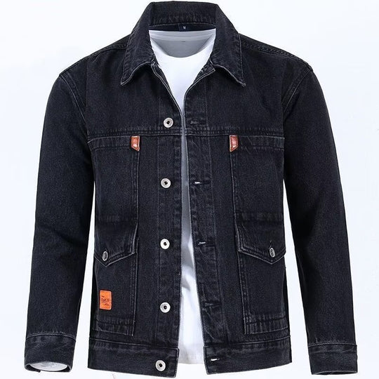 Herren Stilvolle Denimjacke Shop Nory