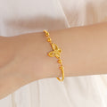 Damen Schmuckarmband mit filigranem Schmetterlings-Design Shop Nory
