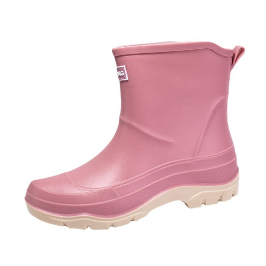 Herren Kurzschaftige Neongummierte Outdoor-Gummistiefelette mit stoßdämpfender Profilsohle Shop Nory