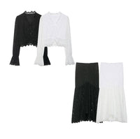 Schwarzes Set