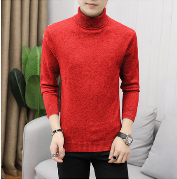 Herren Rollkragenpullover aus hochwertiger Baumwolle
