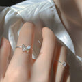Damenring mit filigranem Schmetterlings-Design Shop Nory