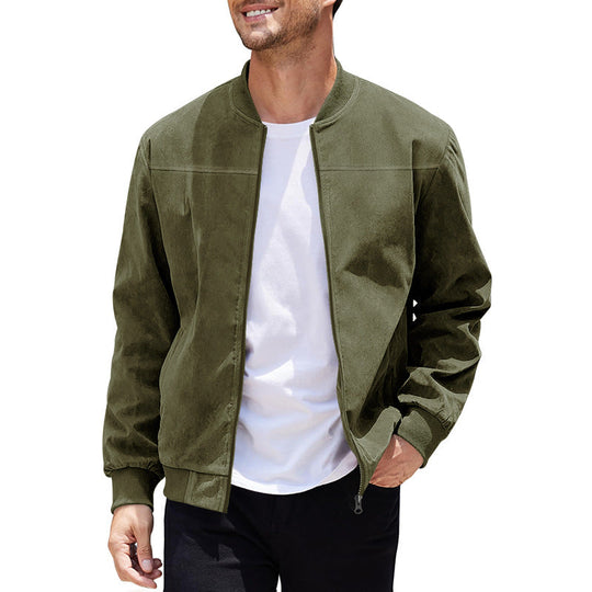 Herren stylische Bomberjacke mit sportlichem Schnitt