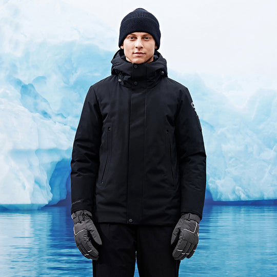 Herren winddichte und atmungsaktive Softshell-Parka mit Kapuze Shop Nory