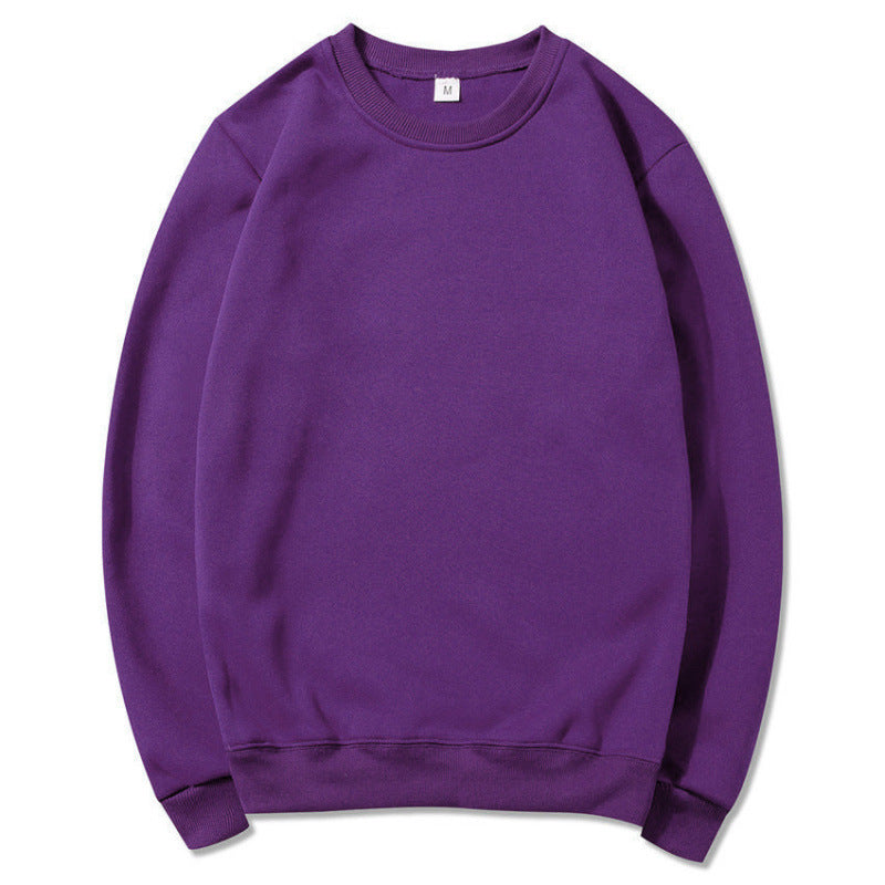 Damen Sweatshirt aus weichem Baumwollmaterial mit Rundhalsausschnitt