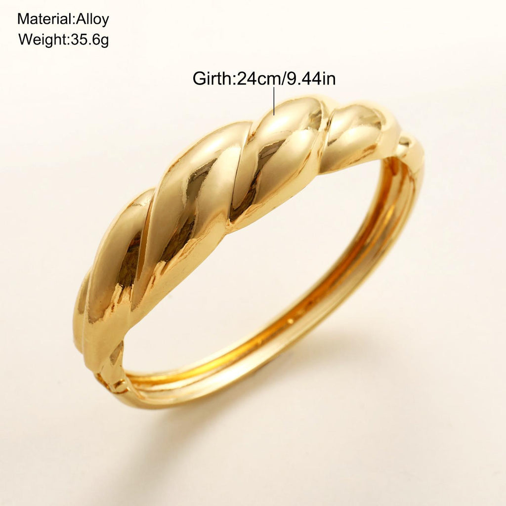 Damen Armreifen mit geschwungenem und luxuriösem Design Shop Nory