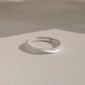 Damen Eleganter, geschwungener Silberring Shop Nory