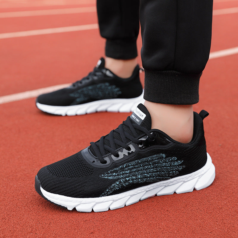 Herren Laufschuhe mit atmungsaktivem Obermaterial und stoßdämpfender Sohle