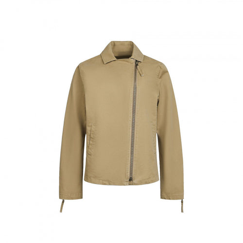 Herren Asymmetrische Bikerjacke mit diagonalem Metallreißverschluss Shop Nory