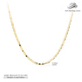 Damen Kette aus hochwertigem 925 Sterling Silber mit eleganten Gliederdesign Shop Nory