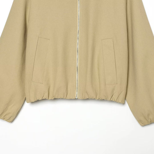 Damen Boxy Field‑Blouson mit Velourskragen und elastischem Saum Shop Nory
