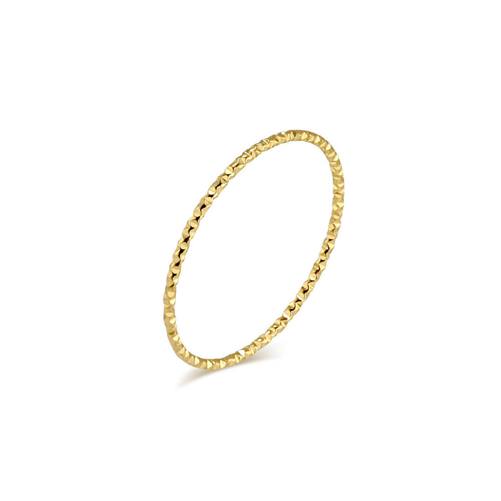 Damen Ring mit kunstvollem, gedrehten Design Shop Nory