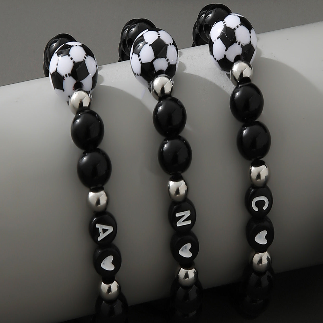 Damen Sportliches Armband mit Fußballmotiv Shop Nory