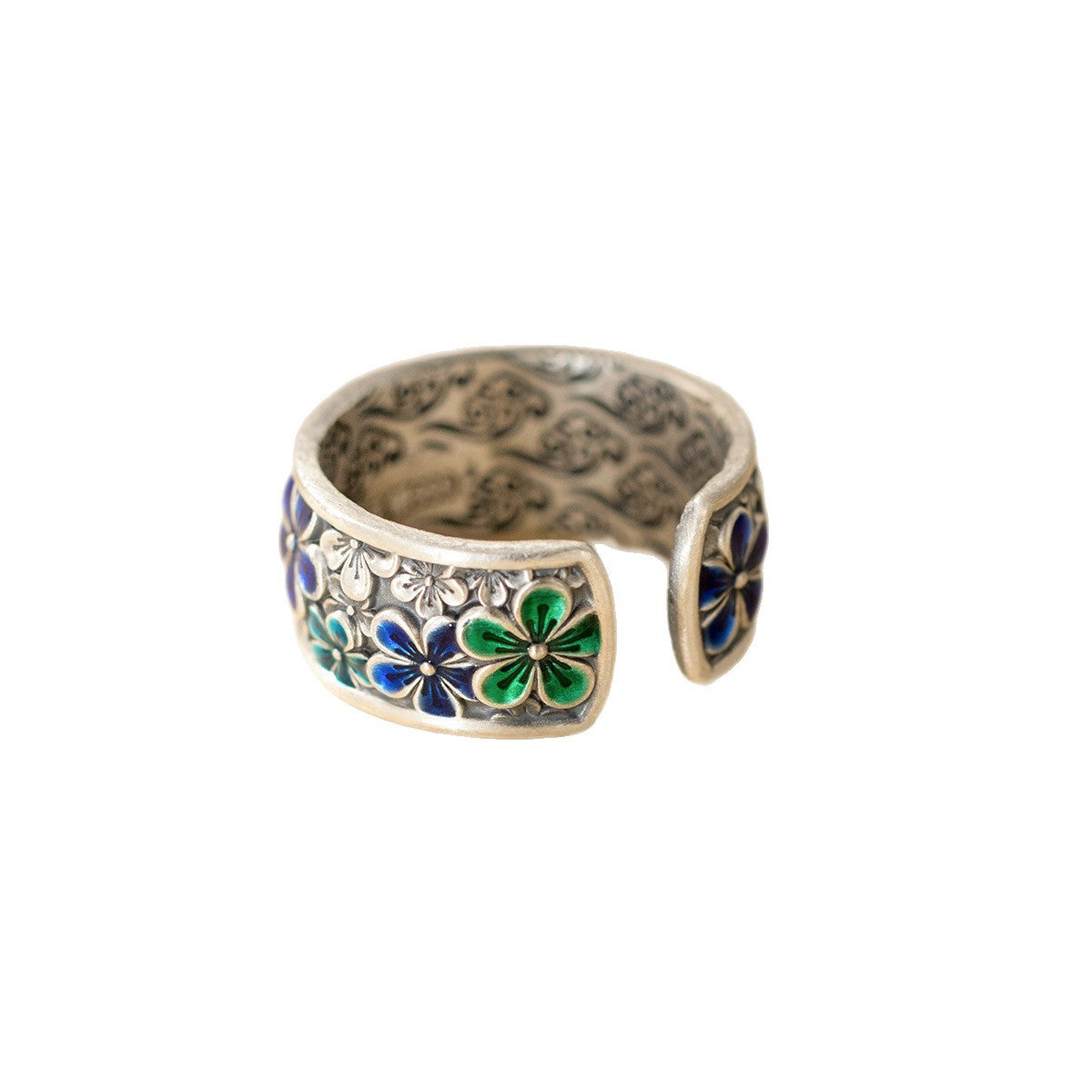 Damenarmreif mit floralen Motiven Shop Nory