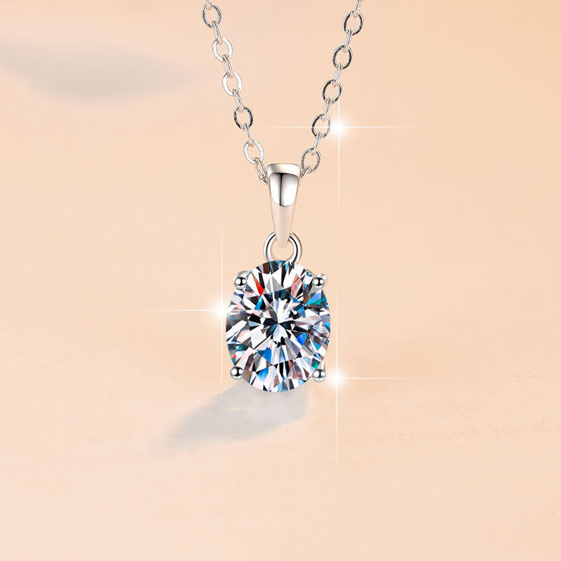 Damen Halskette mit elegantem Zirkonia-Anhänger Shop Nory