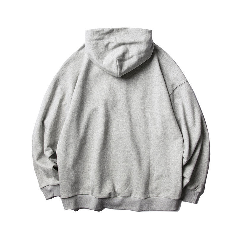 Unisex Oversize-Kapuzenpullover im Collegiate‑Look mit Kängurutasche und Kontrastkordel Shop Nory