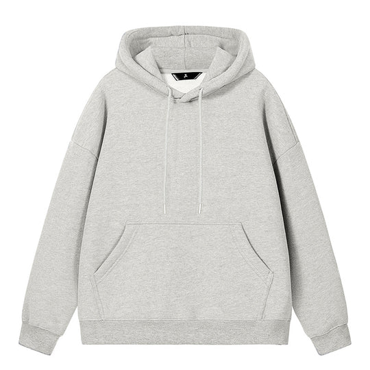 Unisex Oversize-Kapuzenpullover mit Kängurutasche und überschnittener Schulter Shop Nory
