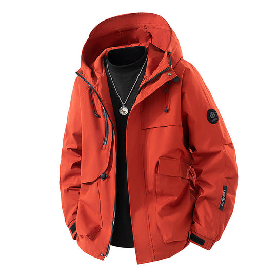 Herren Hochwertige Funktionsjacke mit Kapuze Shop Nory
